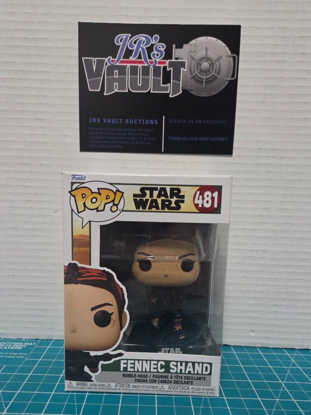Funko POP Star Wars Book of Boba Fett Fennec Shand 481 Vinyl Figure